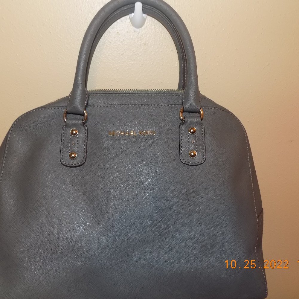 Michael Kors Gray Shoulder Bag